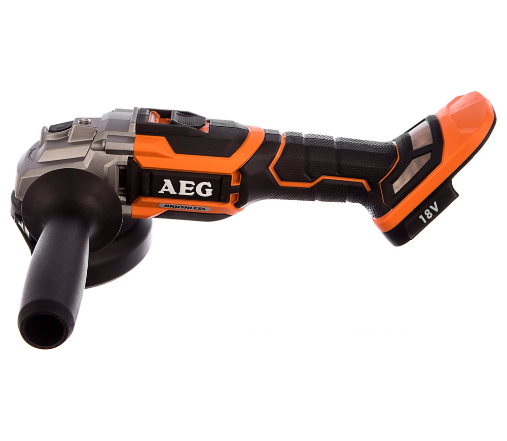 Polizor unghiular cu acumulator (fără baterii) AEG BEWS18-125BL-0 125mm 18V-2