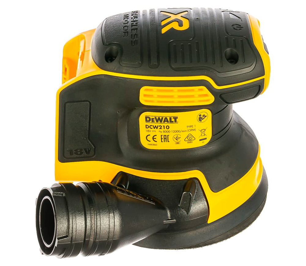 Mașină de șlefuit excentrică DEWALT DCW210N  125-2