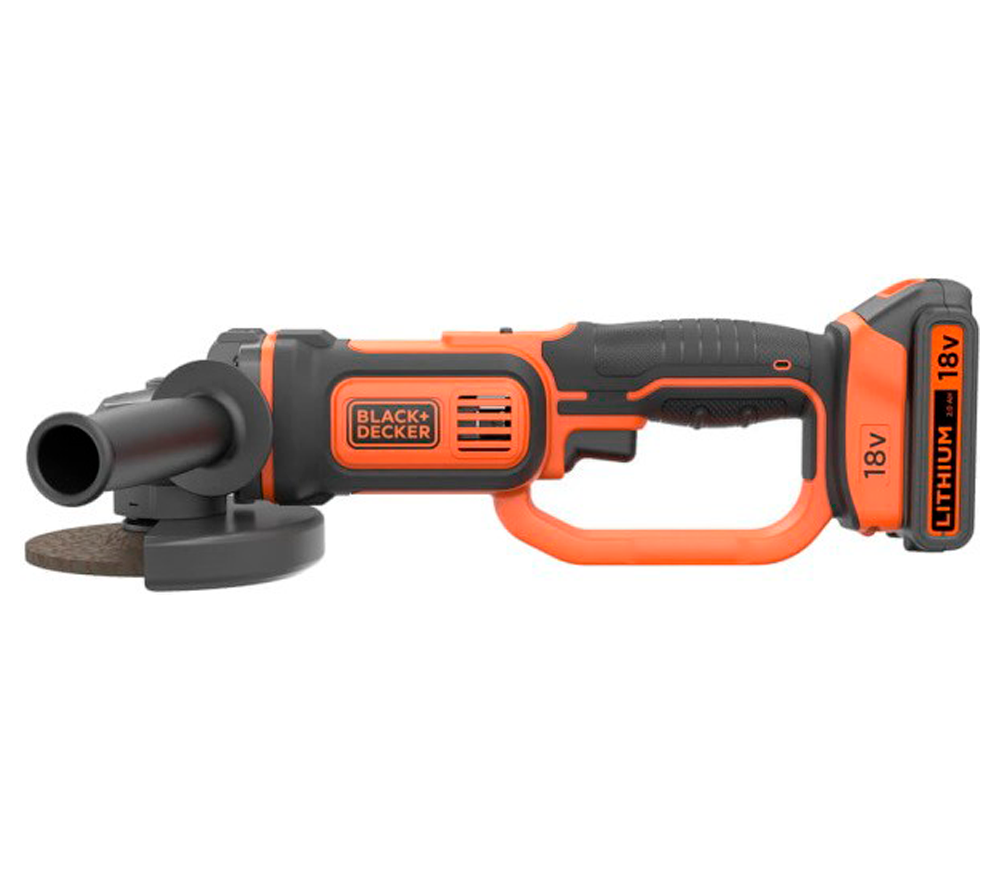 Polizor unghiular cu acumulator BLACK&DECKER BCG720M1 125mm 18V 4Ah-3