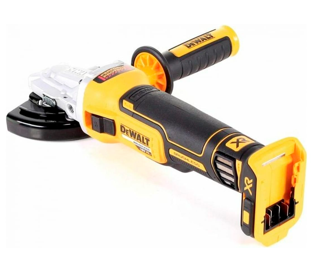 Угловая шлифмашина аккумуляторная (без аккумуляторов) DEWALT DCG405FN 125мм 18В-2