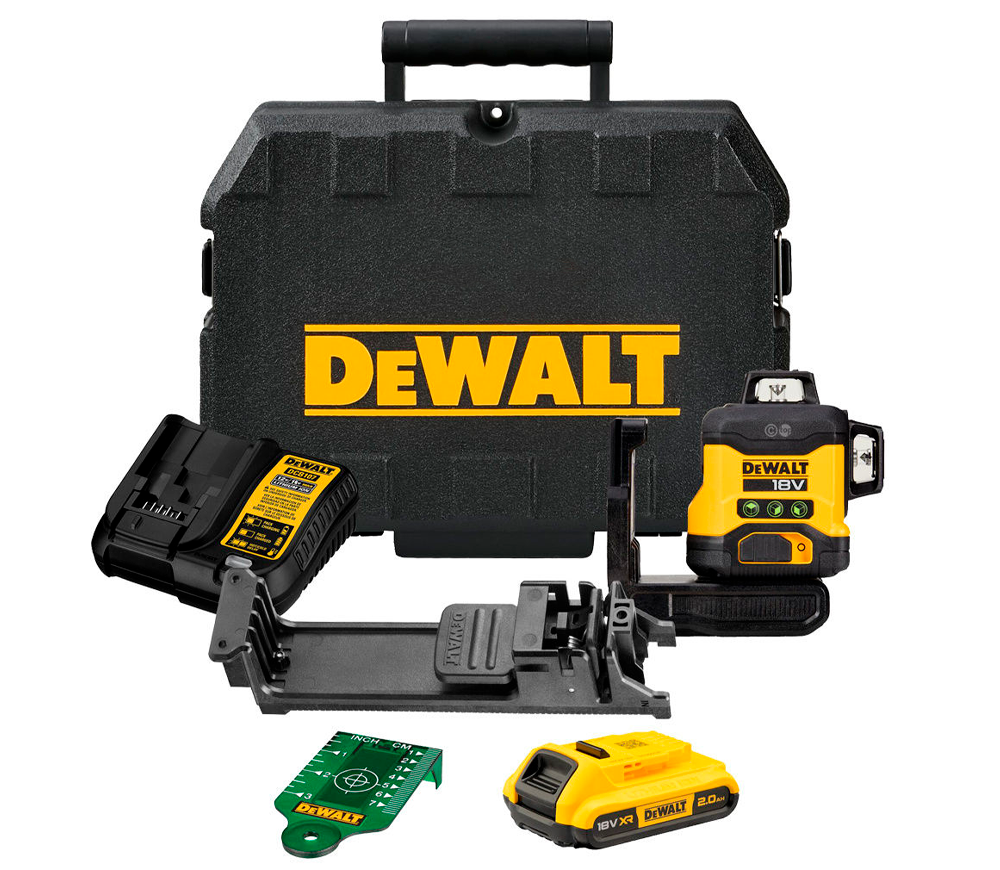 Лазерный уровень DEWALT DCLE34031D1 3луча 40m-2