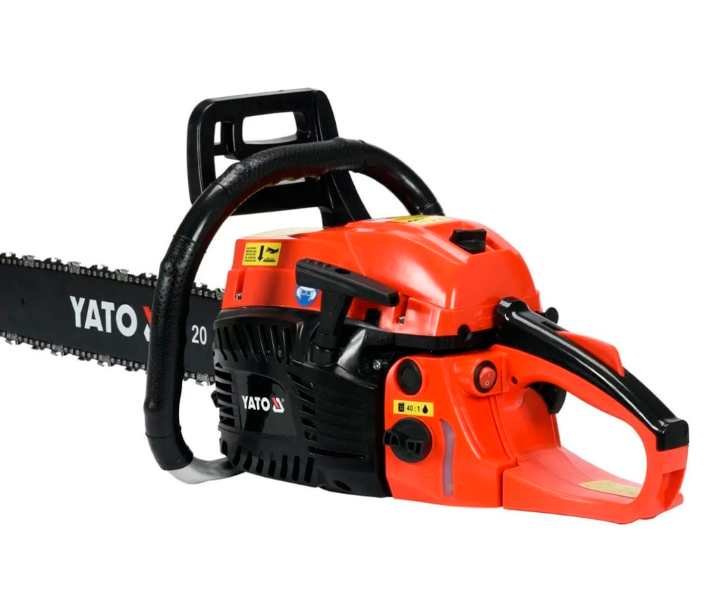Fierăstrău cu lanț pe benzină YATO YT84910 480mm 56cm3-3