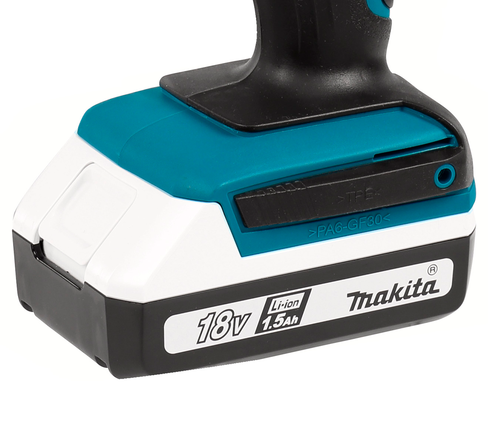 Шуруповерт аккумуляторный MAKITA TD127DWE 18В 1.5Ач-6