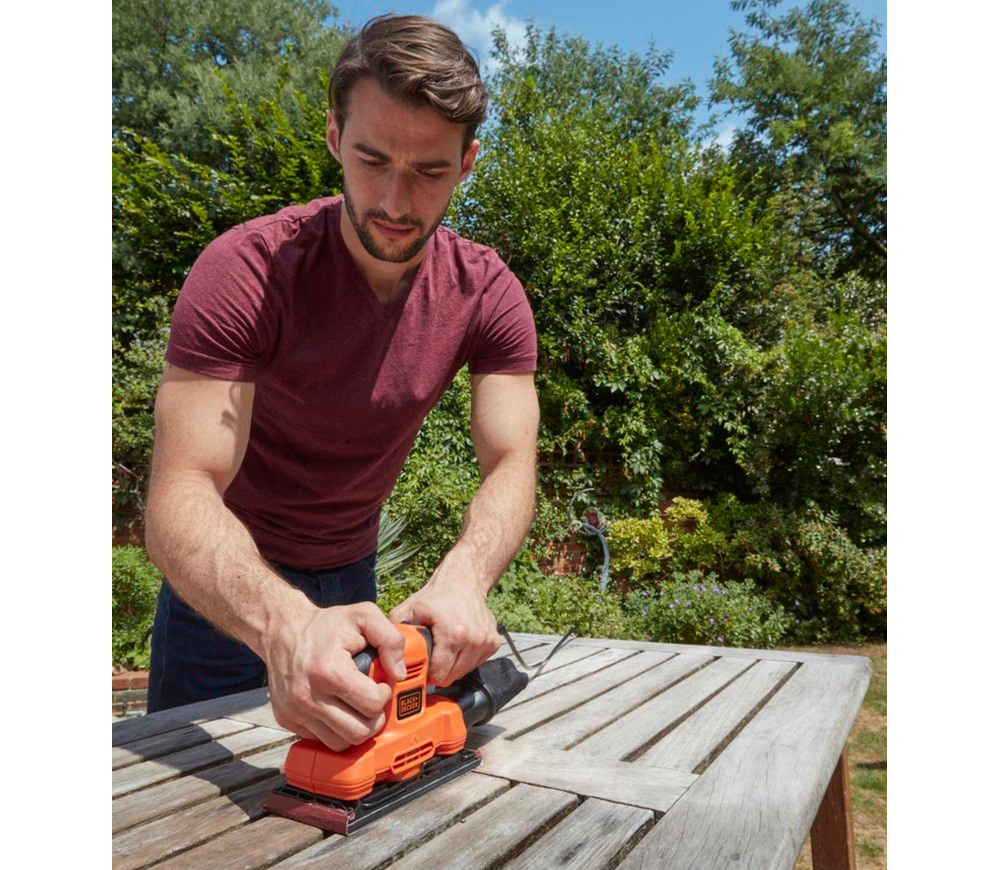 Mașină de șlefuit cu vibrații BLACK&DECKER BEW220 150w-4