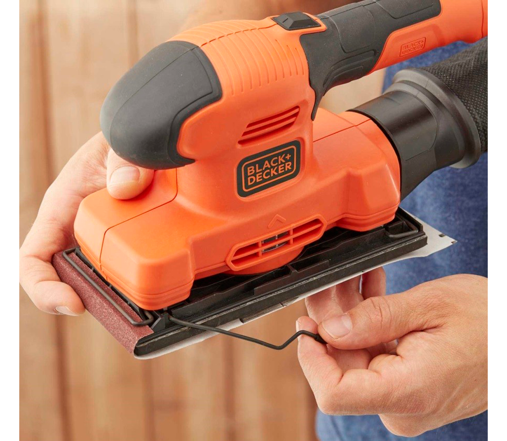 Mașină de șlefuit cu vibrații BLACK&DECKER BEW220 150w-5