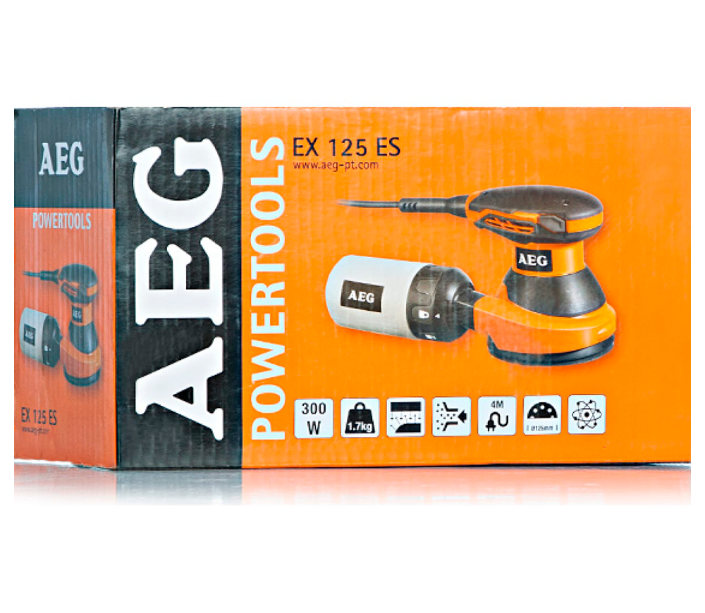 Mașină de șlefuit excentrică AEG EX 125 ES 300w 125mm-6