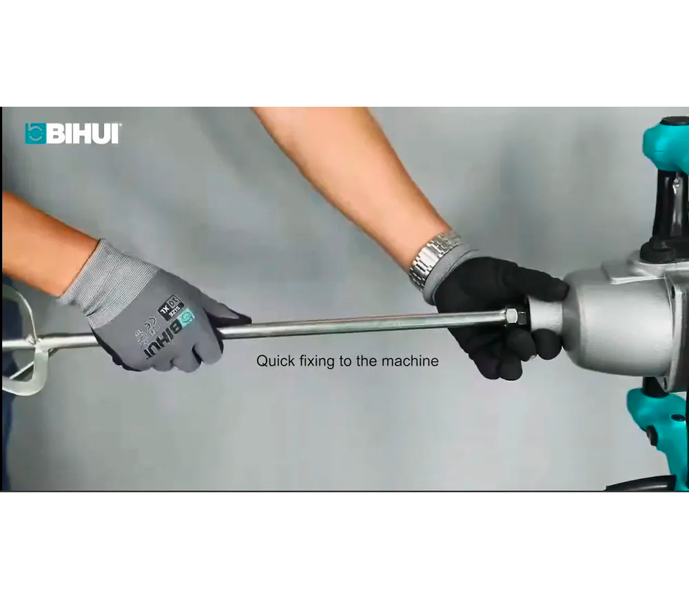 Mașină de amestecat mortar BIHUI MME1200 1200w-5