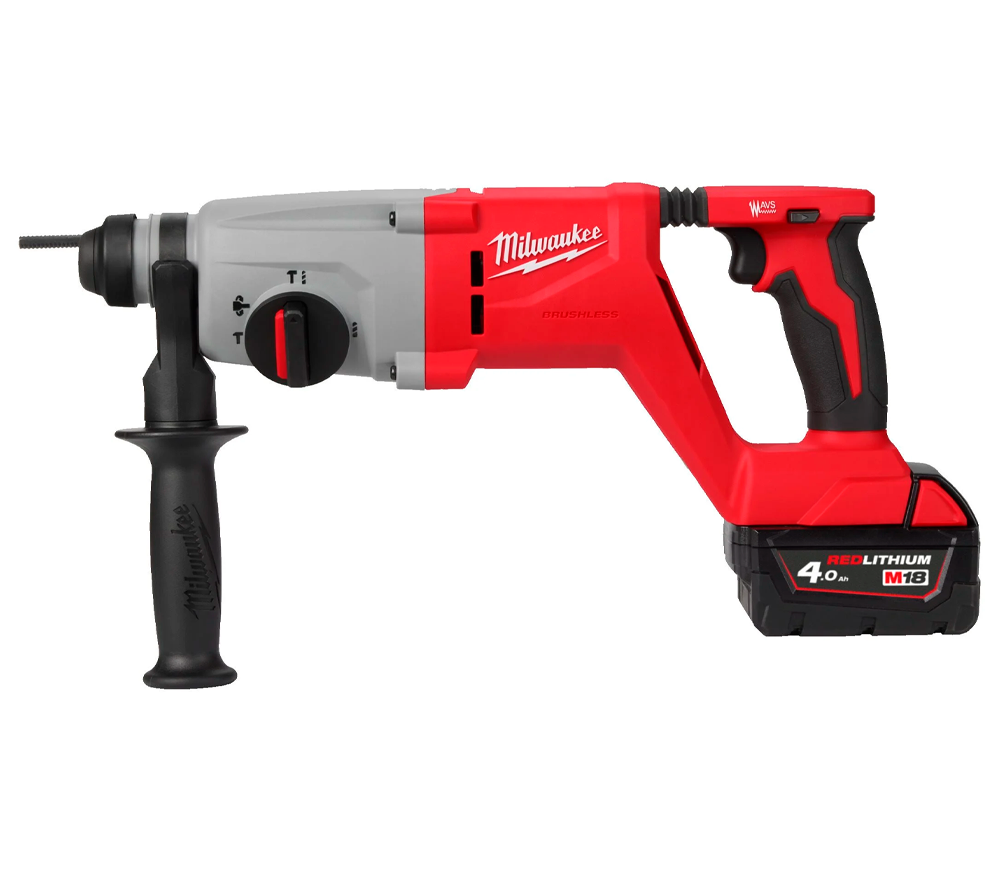 Перфоратор аккумуляторный MILWAUKEE M18BLHACD26-402X 2.6Дж 18В 4Ач-5