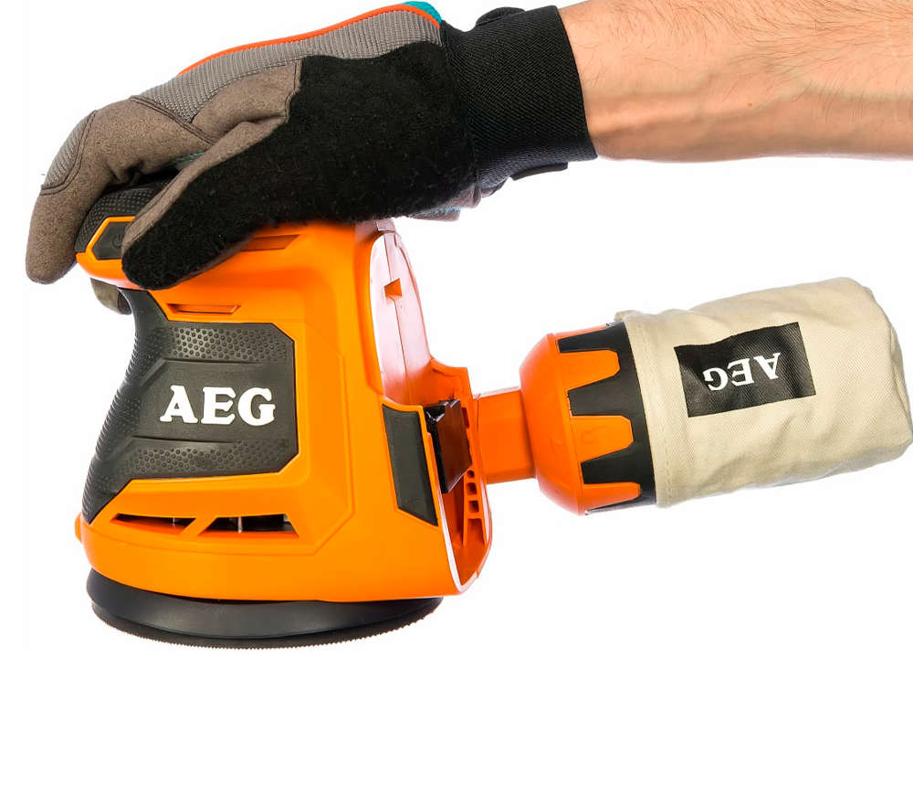 Шлифмашина эксцентриковая AEG BEX18-125-0 4935451086  125мм-5