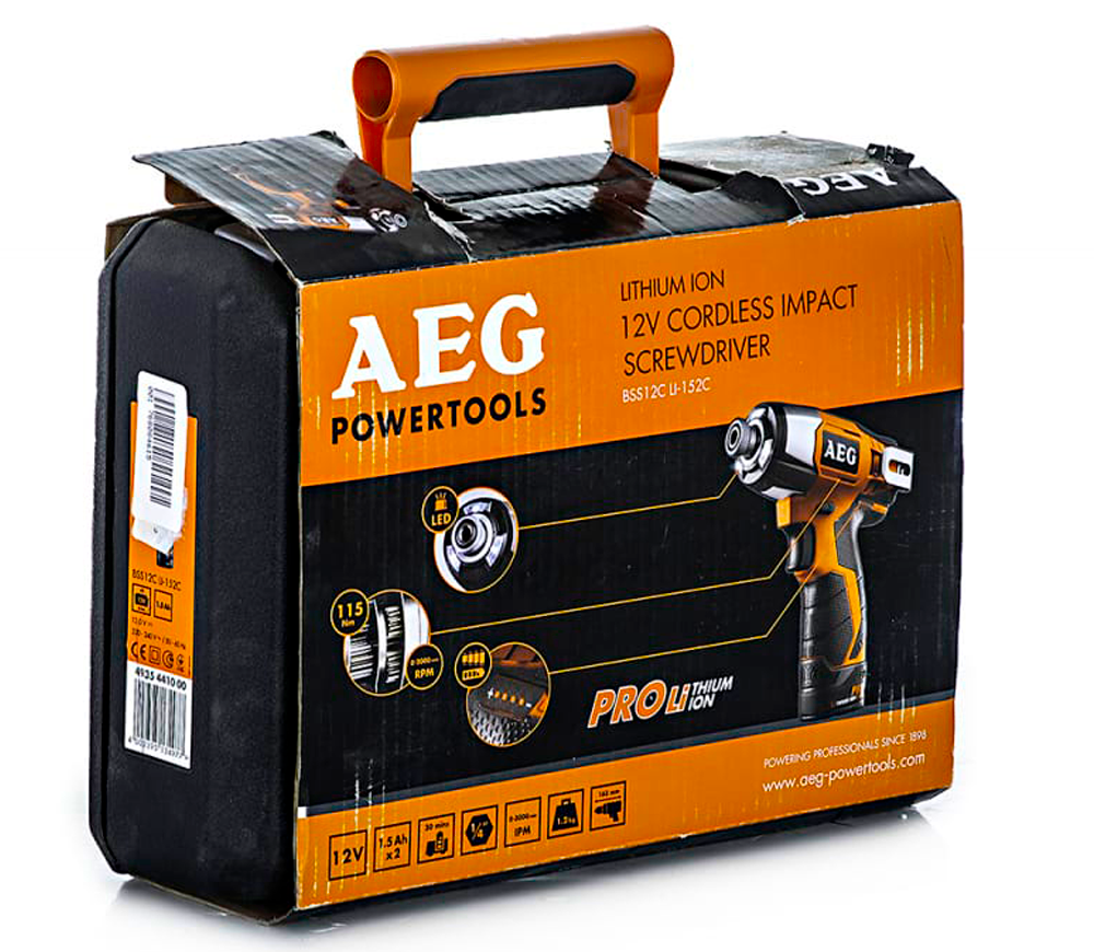 Mașină de înșurubat cu acumulator AEG BSS12C Li-152C 4935411680 12V 1.5Ah-5