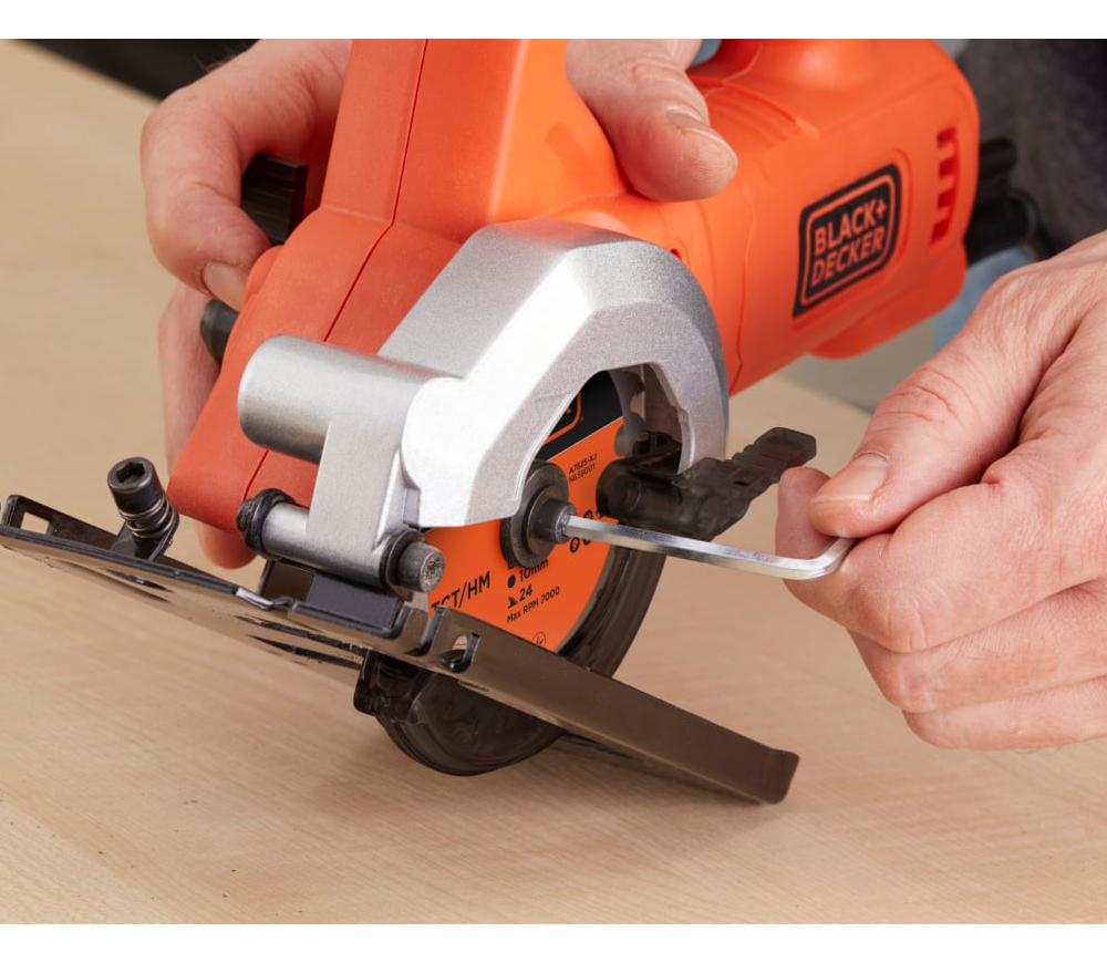 Fierăstrău circular BLACK&DECKER BES510 400w 85mm-5