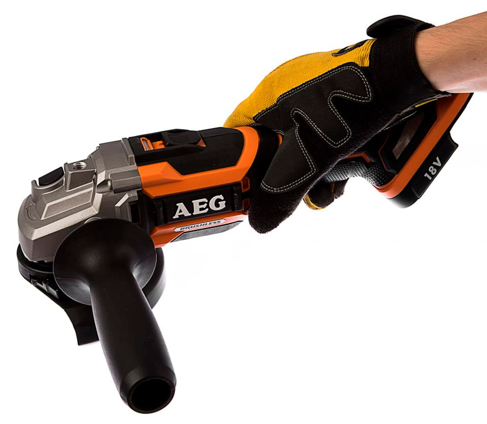 Polizor unghiular cu acumulator (fără baterii) AEG BEWS18-125BL-0 125mm 18V-6