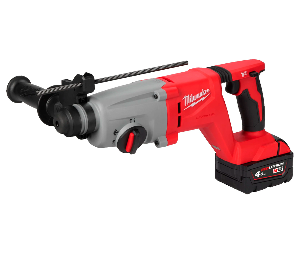 Перфоратор аккумуляторный MILWAUKEE M18BLHACD26-402X 2.6Дж 18В 4Ач-6