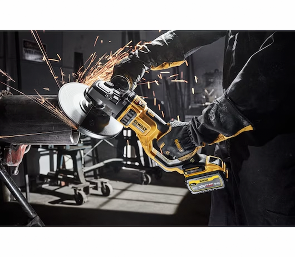 Polizor unghiular cu acumulator (fără baterii) DEWALT DCG460NK 230mm 54V-7