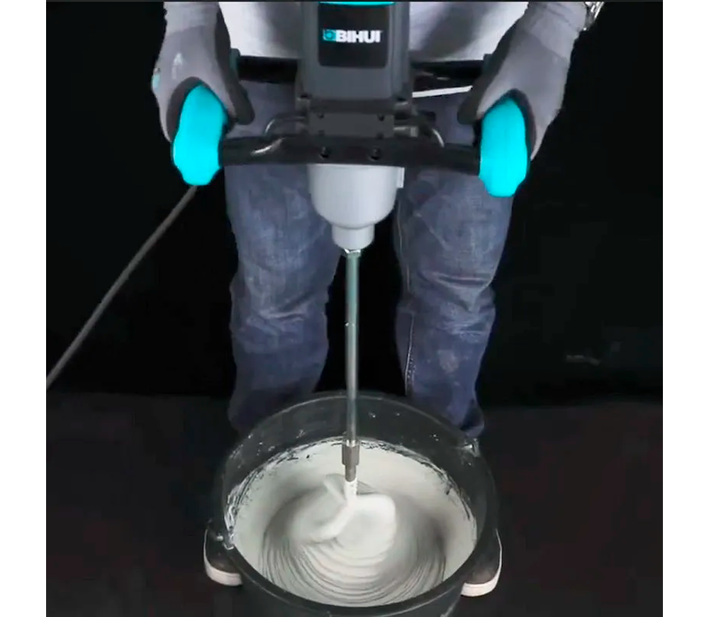 Mașină de amestecat mortar BIHUI MME1200 1200w-8