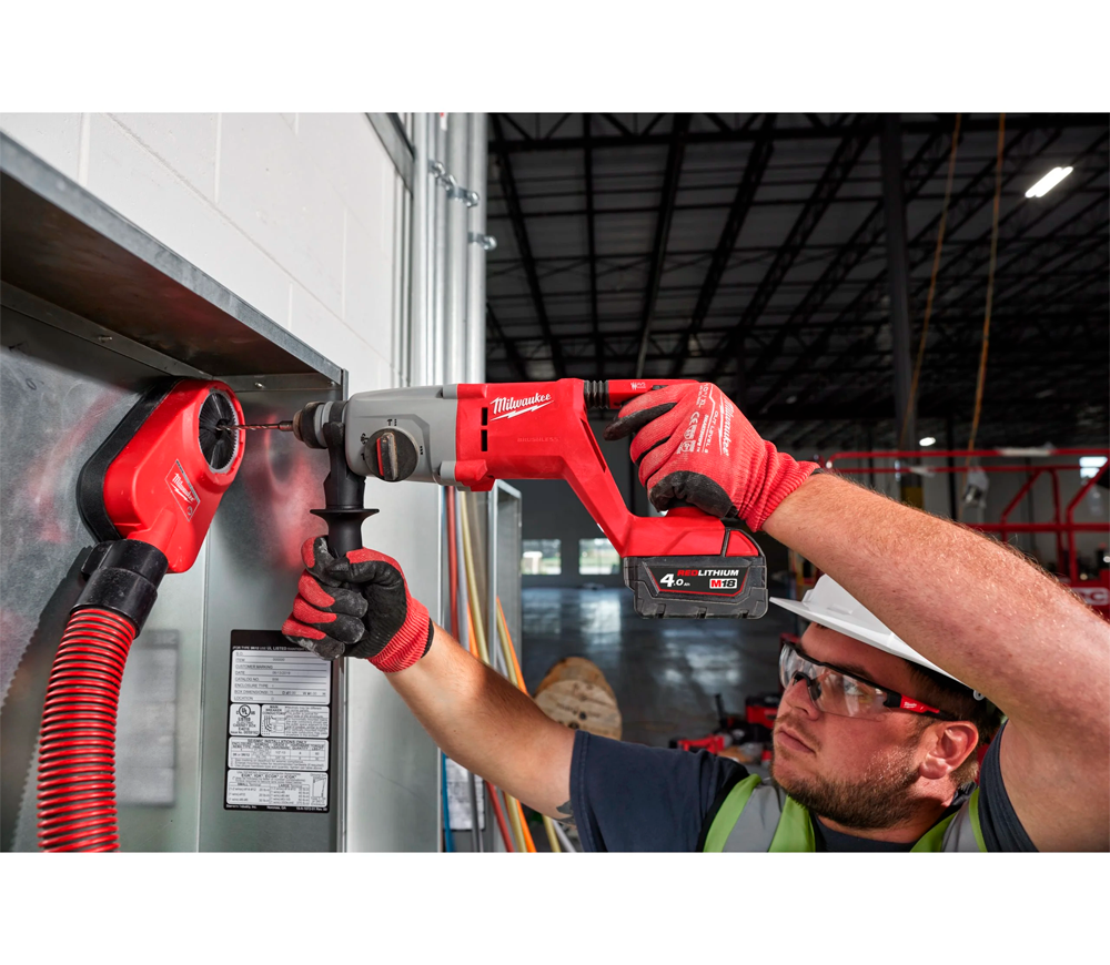 Перфоратор аккумуляторный MILWAUKEE M18BLHACD26-402X 2.6Дж 18В 4Ач-8