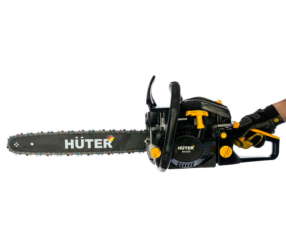 Fierăstrău cu lanț pe benzină HUTER BS-52M 70/6/9 450mm 52cm3-9