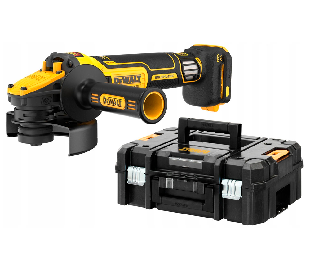Polizor unghiular cu acumulator (fără baterii) DEWALT DCG409VSNT 125mm 18-54V