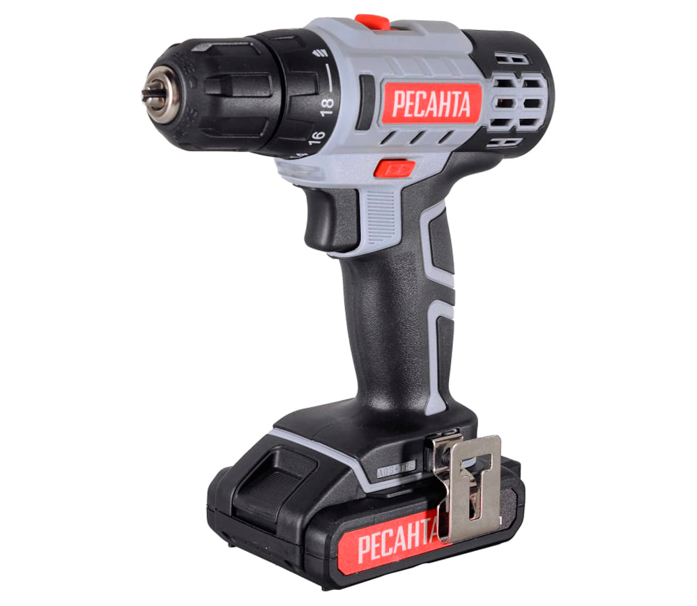 Mașină de înșurubat cu acumulator RESANTA ДA-18-2ЛК 75145 18V 2Ah