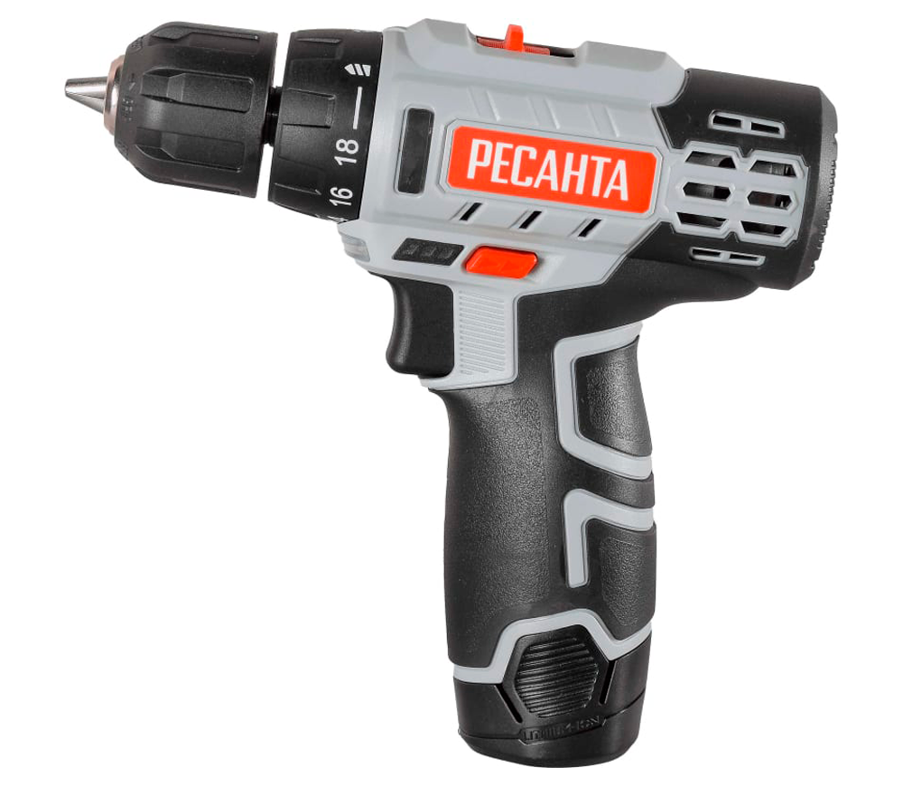 Mașină de înșurubat cu acumulator RESANTA ДА-12-2ЛК 75142 12V 2Ah-3