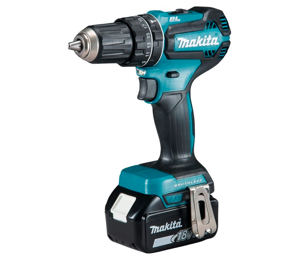 Mașină de înșurubat cu acumulator MAKITA DHP485RFJ 18V 3Ah