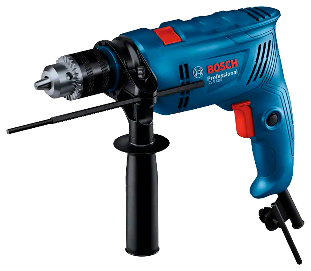 Mașină de găurit cu percuție BOSCH GSB 600  600w
