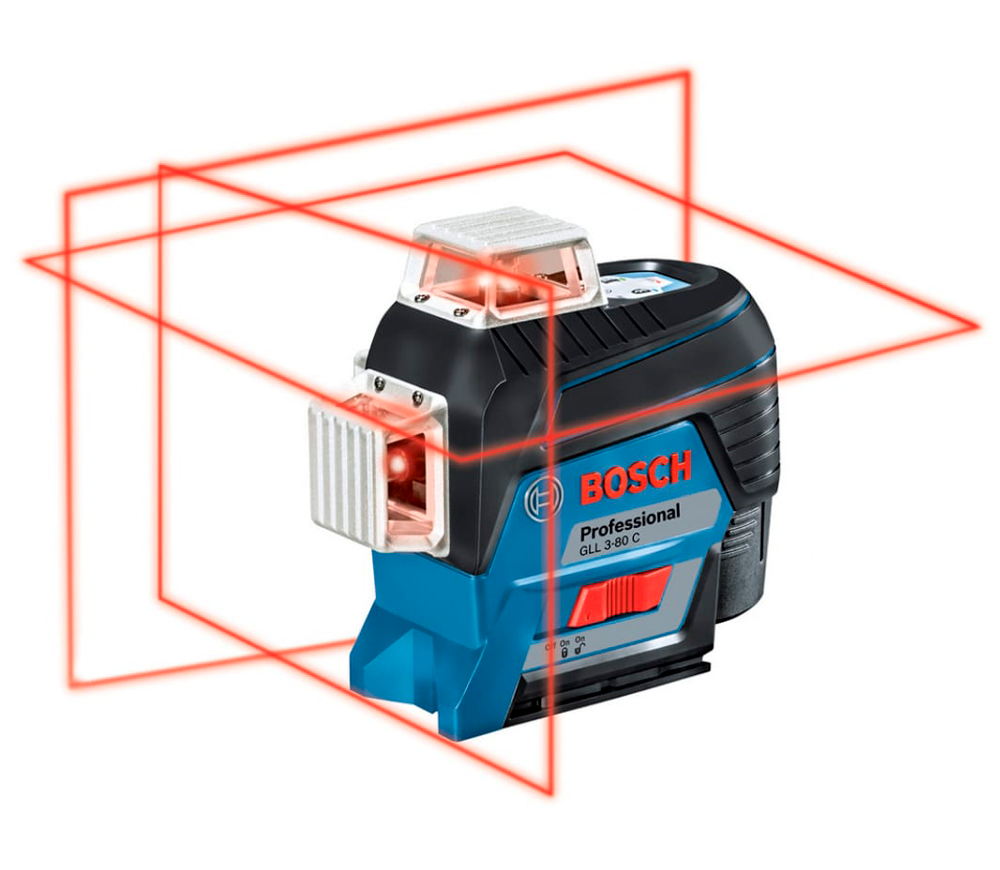 Nivelă cu laser BOSCH GLL 3-80 C 3fascicole 30m