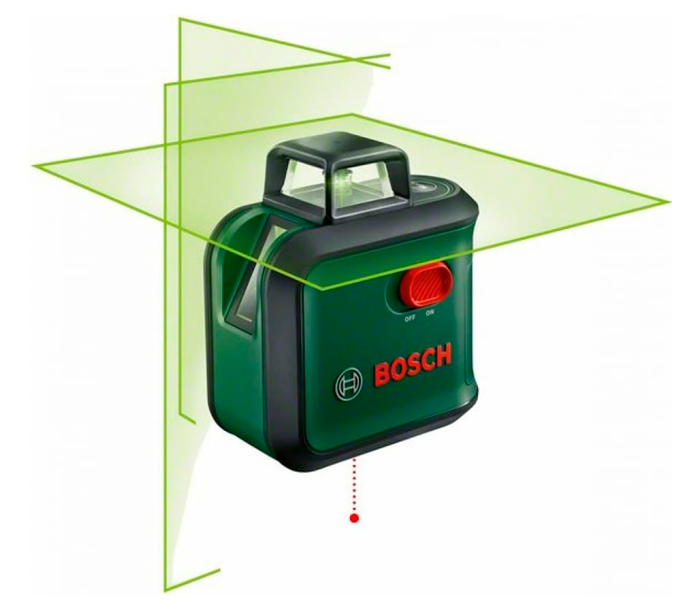 Лазерный уровень BOSCH Advanced Level 360 3луча 24m