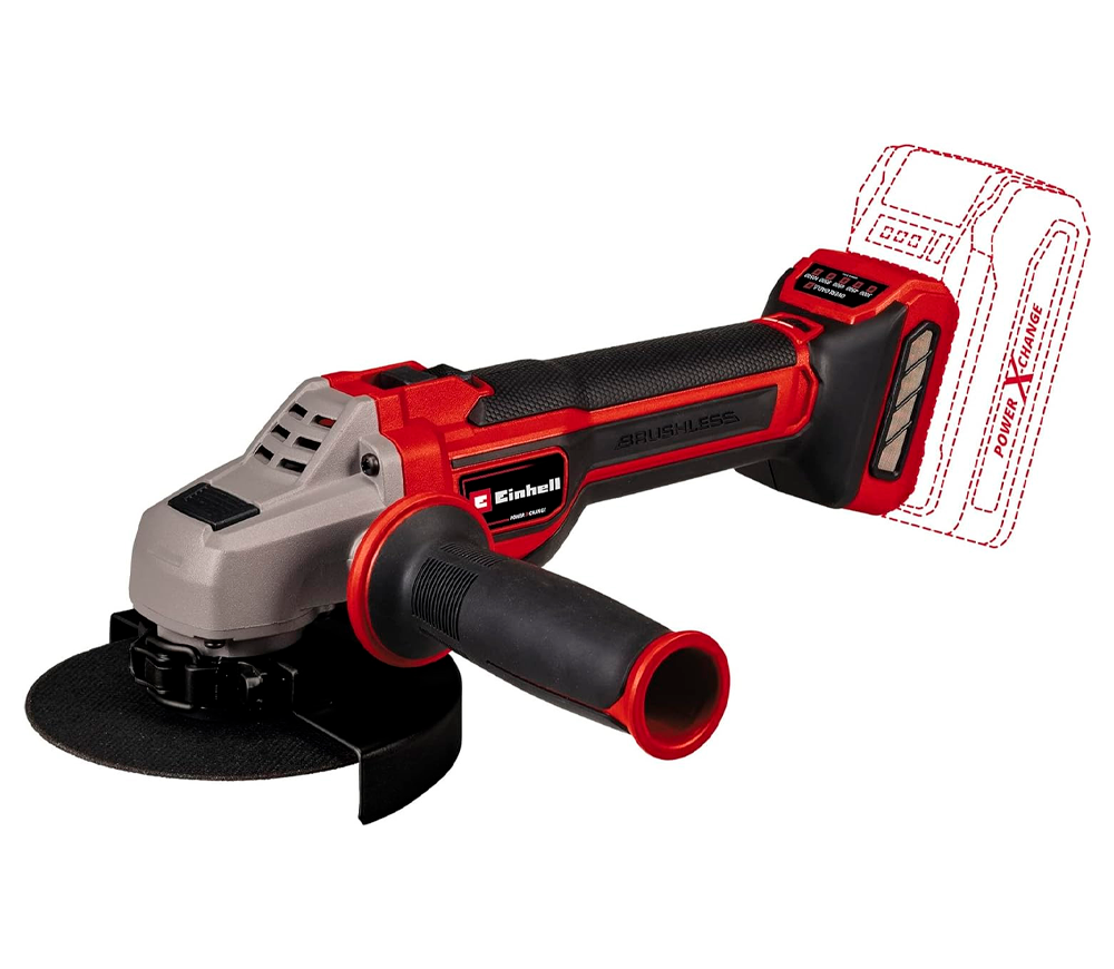 Polizor unghiular cu acumulator (fără baterii)  EINHELL TP-AG 18/125 CE Q Li Solo 125 18V