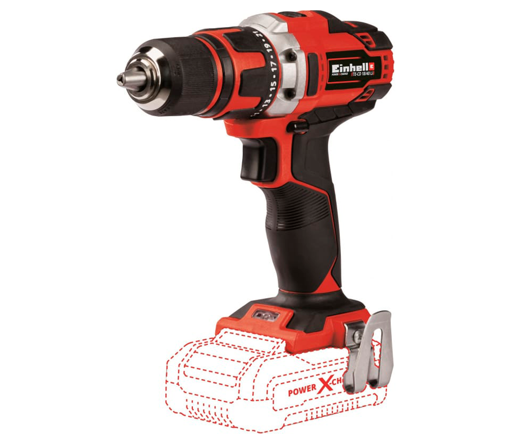 Mașină de înșurubat cu acumulator (fără baterii) EINHELL PXC TE-CD 18/40 Li-Solo 18V