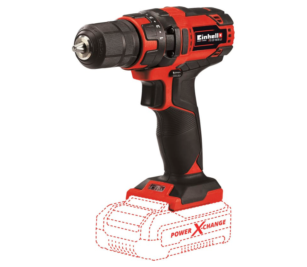 Mașină de înșurubat cu acumulator (fără baterii) EINHELL TC-CD 18/35 Li - Solo 18V