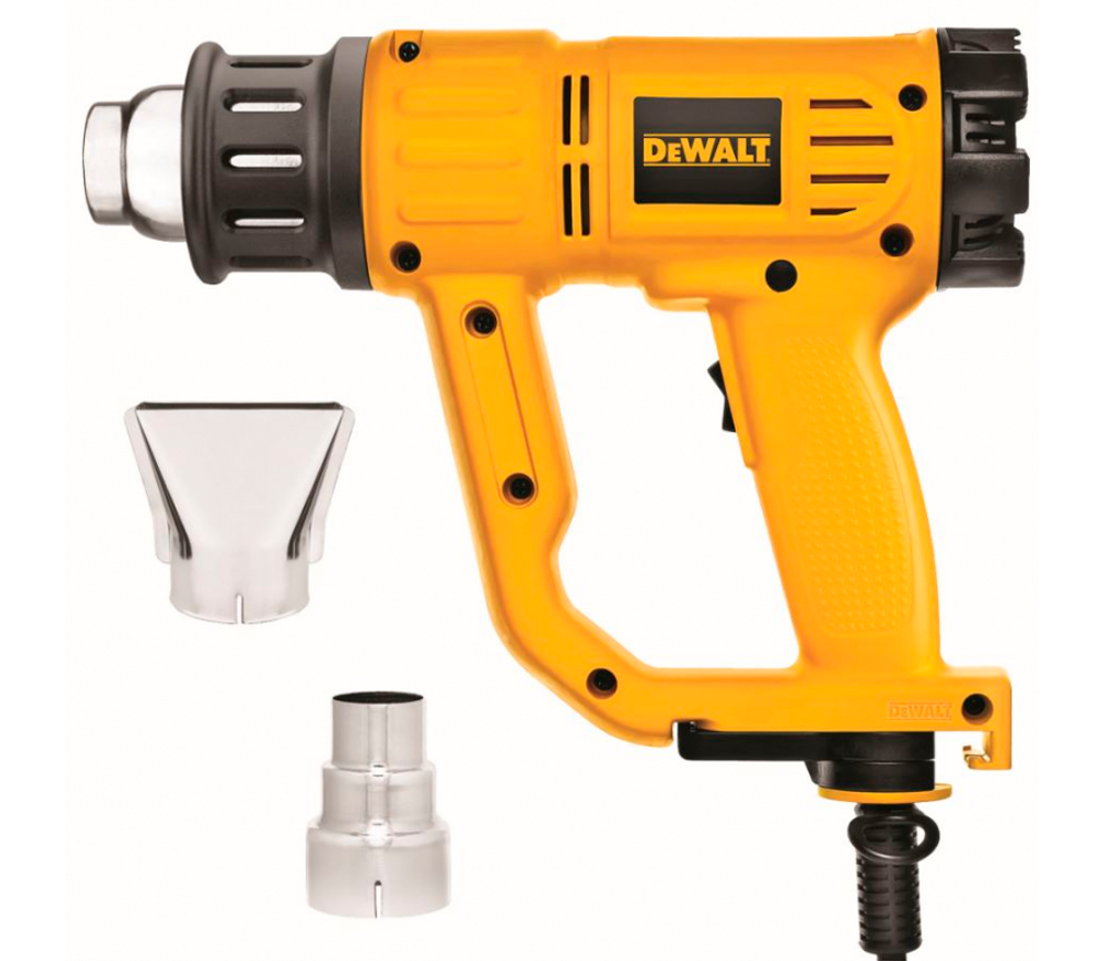 Фен строительный DEWALT D26411 1800вт 600°C