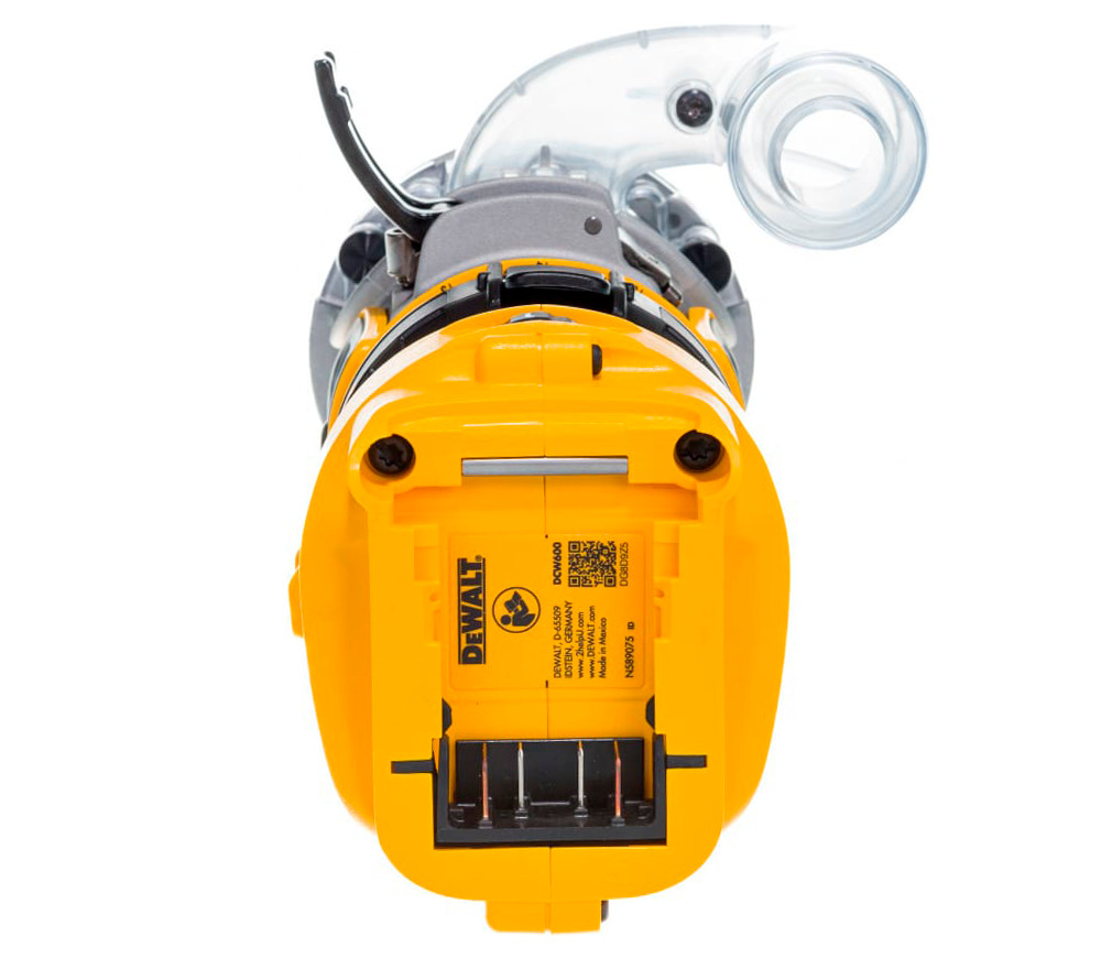 Mașină de frezat cu acumulator (fără baterii) DEWALT DCW600N 36mm 18V-10