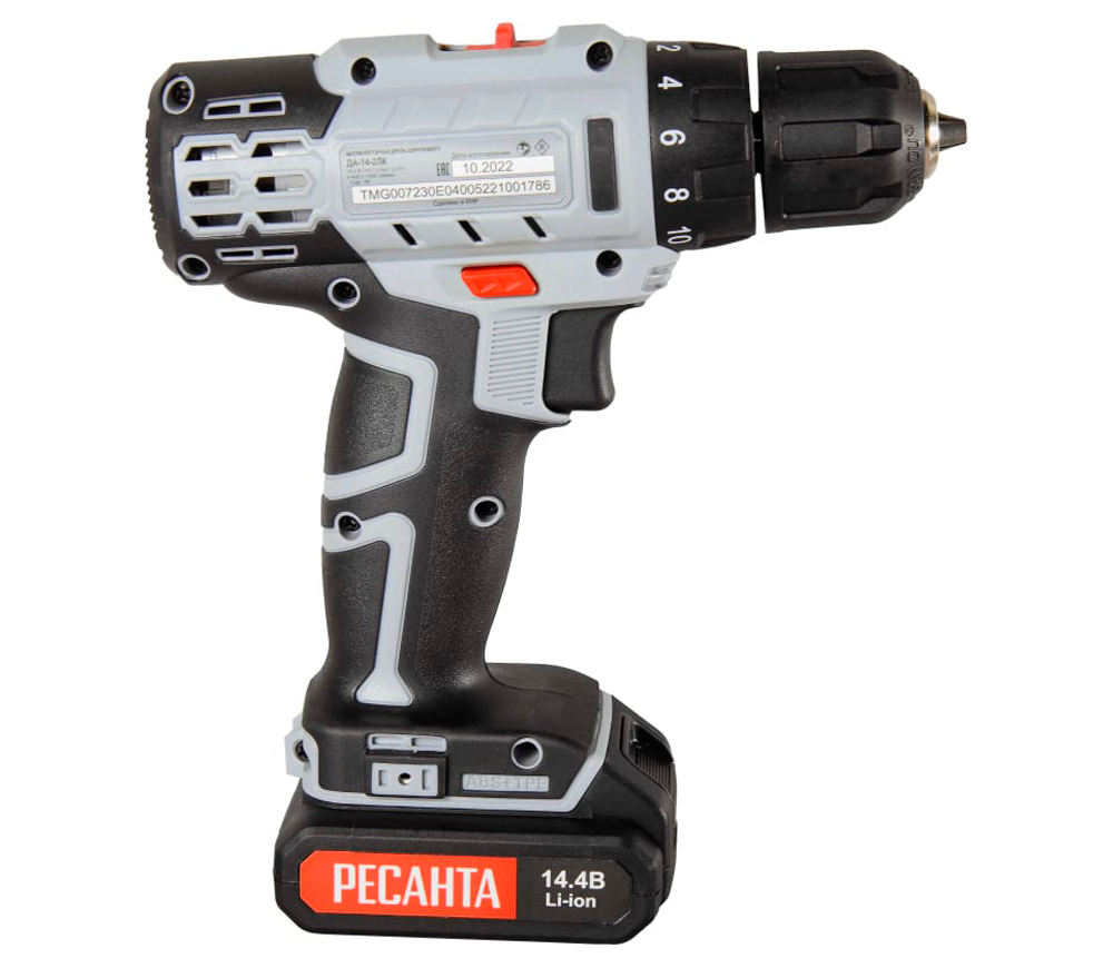 Mașină de înșurubat cu acumulator RESANTA ДA-14-2ЛК  75144 14.4V 2Ah-2