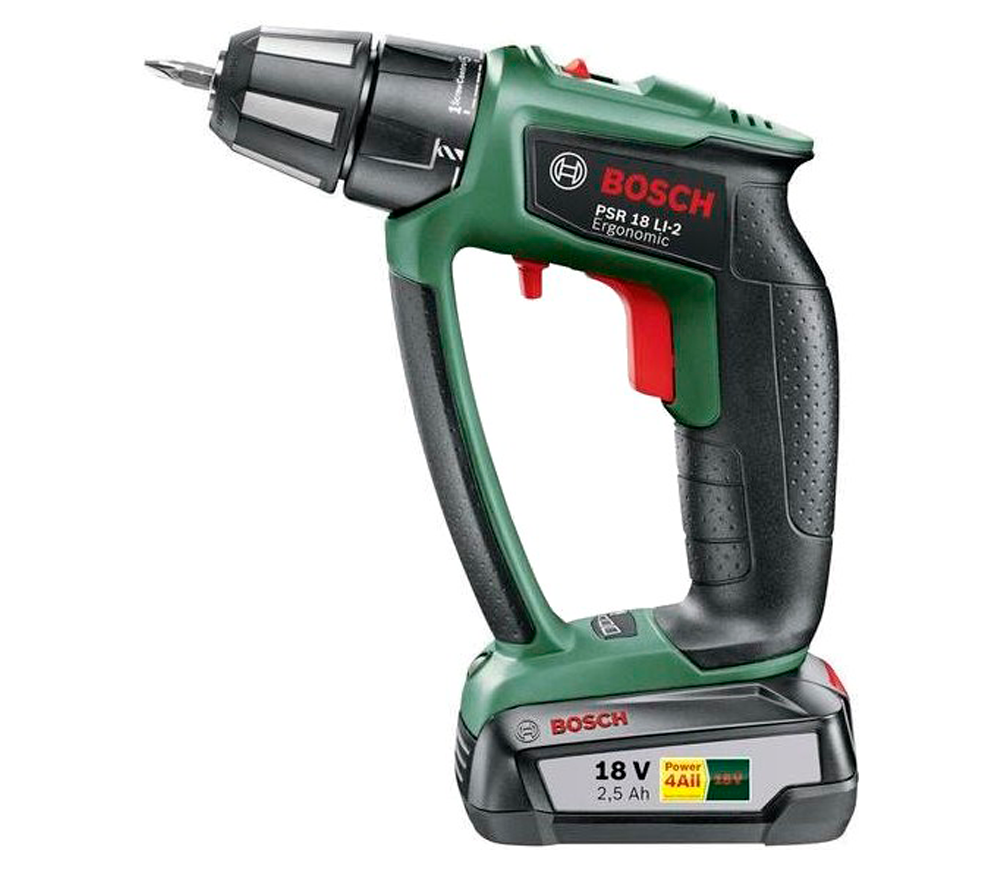 Mașină de înșurubat cu acumulator BOSCH PSR 18 LI-2 18V 2.5Ah-2
