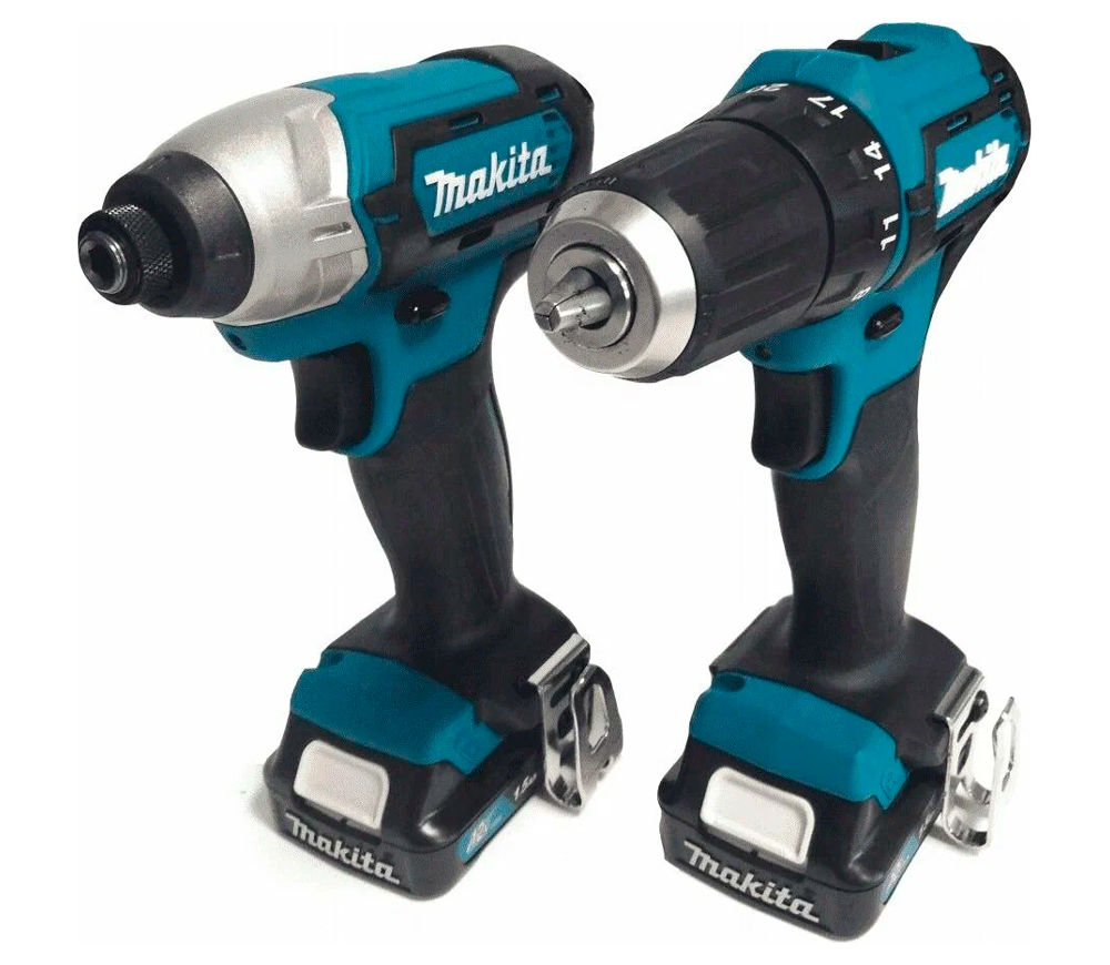Set de mașini de înșurubat cu acumulator MAKITA CLX224X 12V 1.5Ah-2