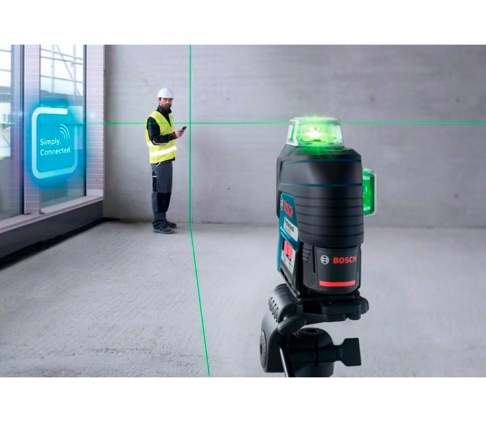 Лазерный уровень BOSCH GLL 3-80 CG 3луча 30m-2