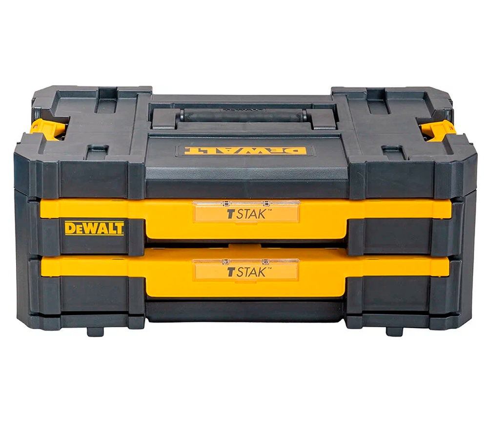 Органайзер 2 уровневый DEWALT TSTAK Double Shallow Drawers DWST1-70706 Пластик-2