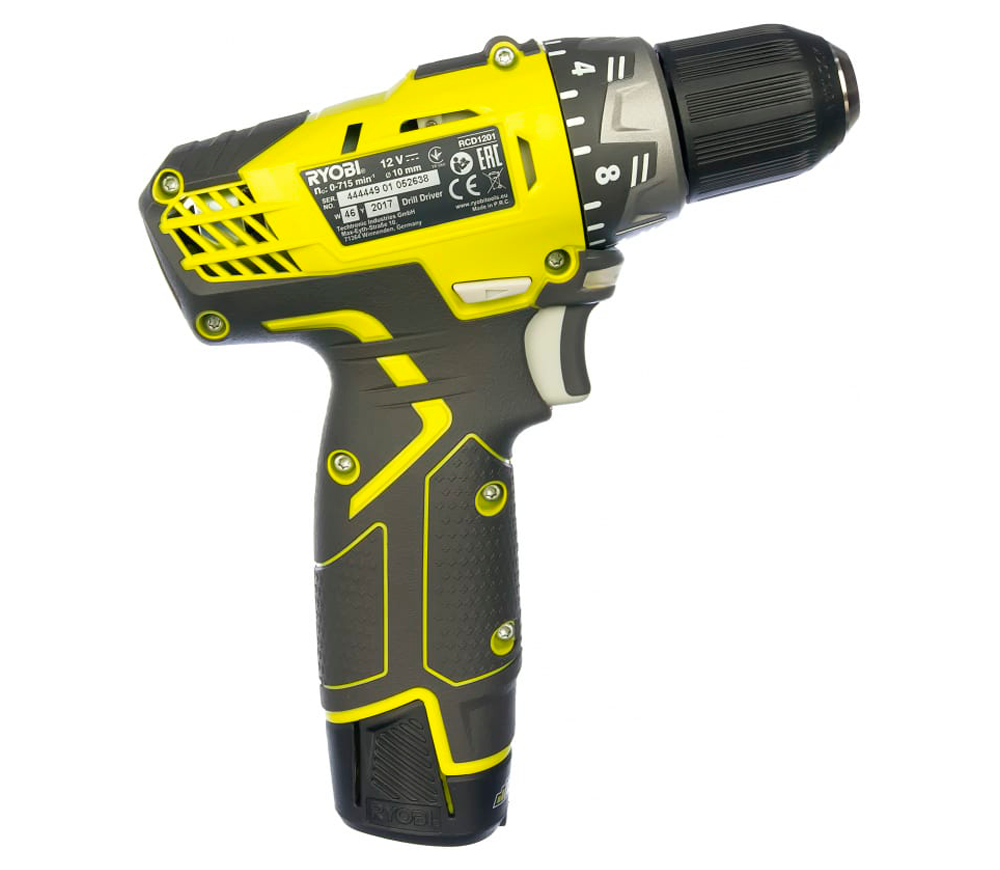 Mașină de înșurubat cu acumulator RYOBI RCD12012L 12V 1.3Ah-2