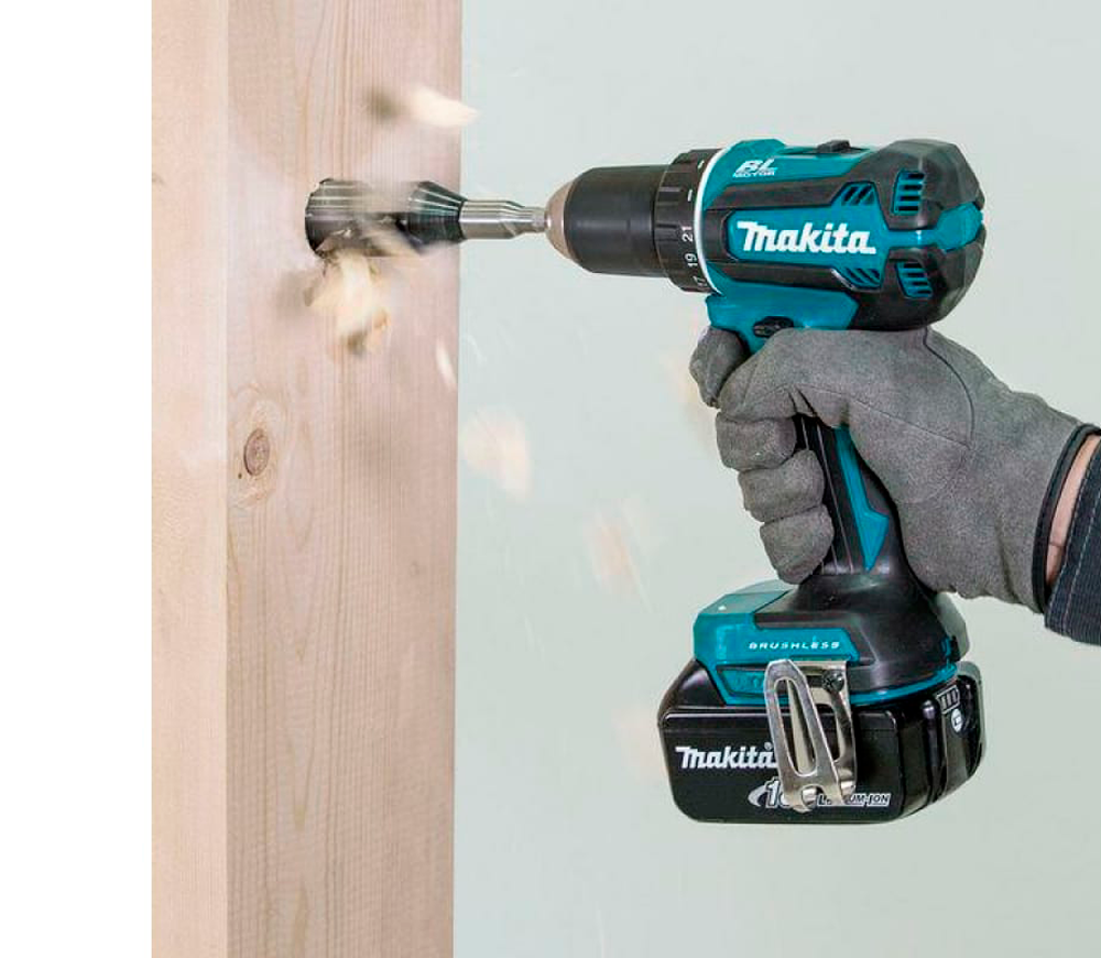 Шуруповерт аккумуляторный (без аккумуляторов) MAKITA DDF485Z 18В-3
