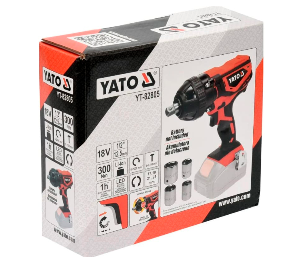 Mașină de înșurubat cu impact YATO YT82805  300Nm-3