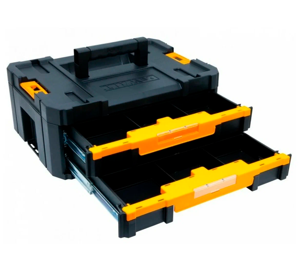 Органайзер 2 уровневый DEWALT TSTAK Double Shallow Drawers DWST1-70706 Пластик-3