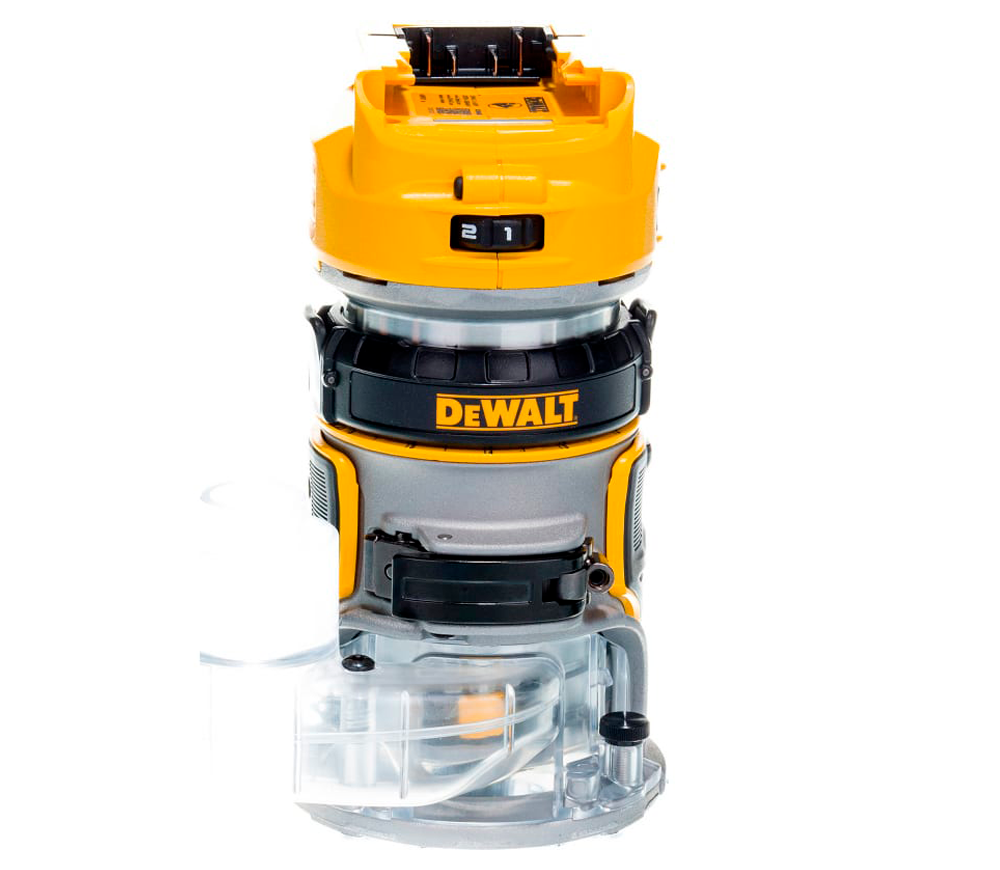 Mașină de frezat cu acumulator (fără baterii) DEWALT DCW600N 36mm 18V-3