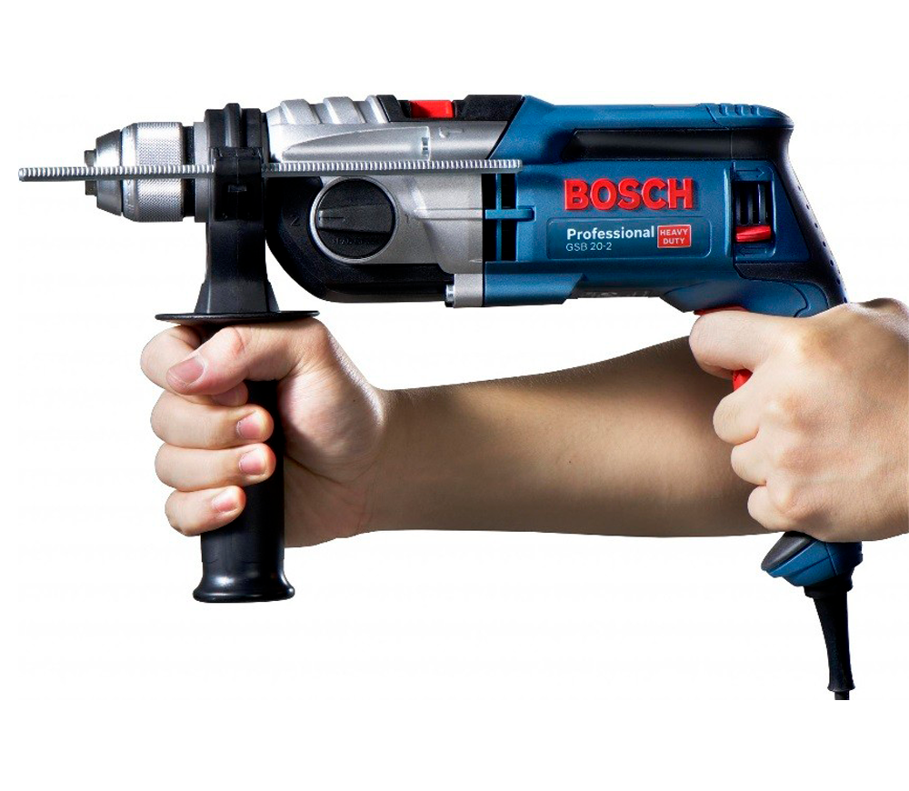 Mașină de găurit cu percuție BOSCH GSB 20-2  850w-4