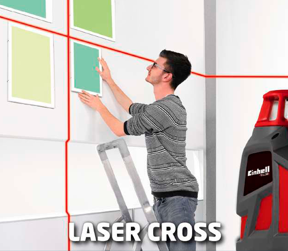 Nivelă cu laser EINHELL TE-LL 360 2fascicole 20m-4