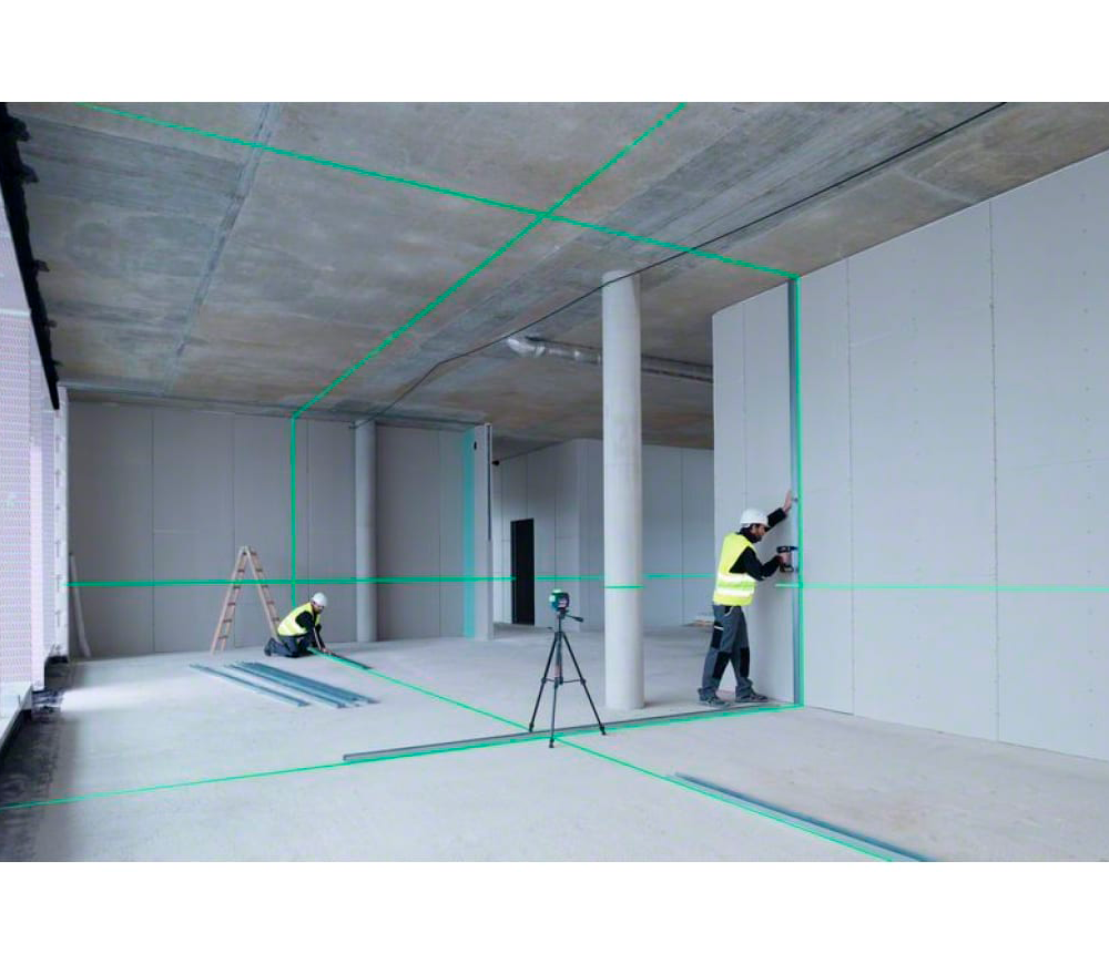 Лазерный уровень BOSCH GLL 3-80 CG 3луча 30m-4
