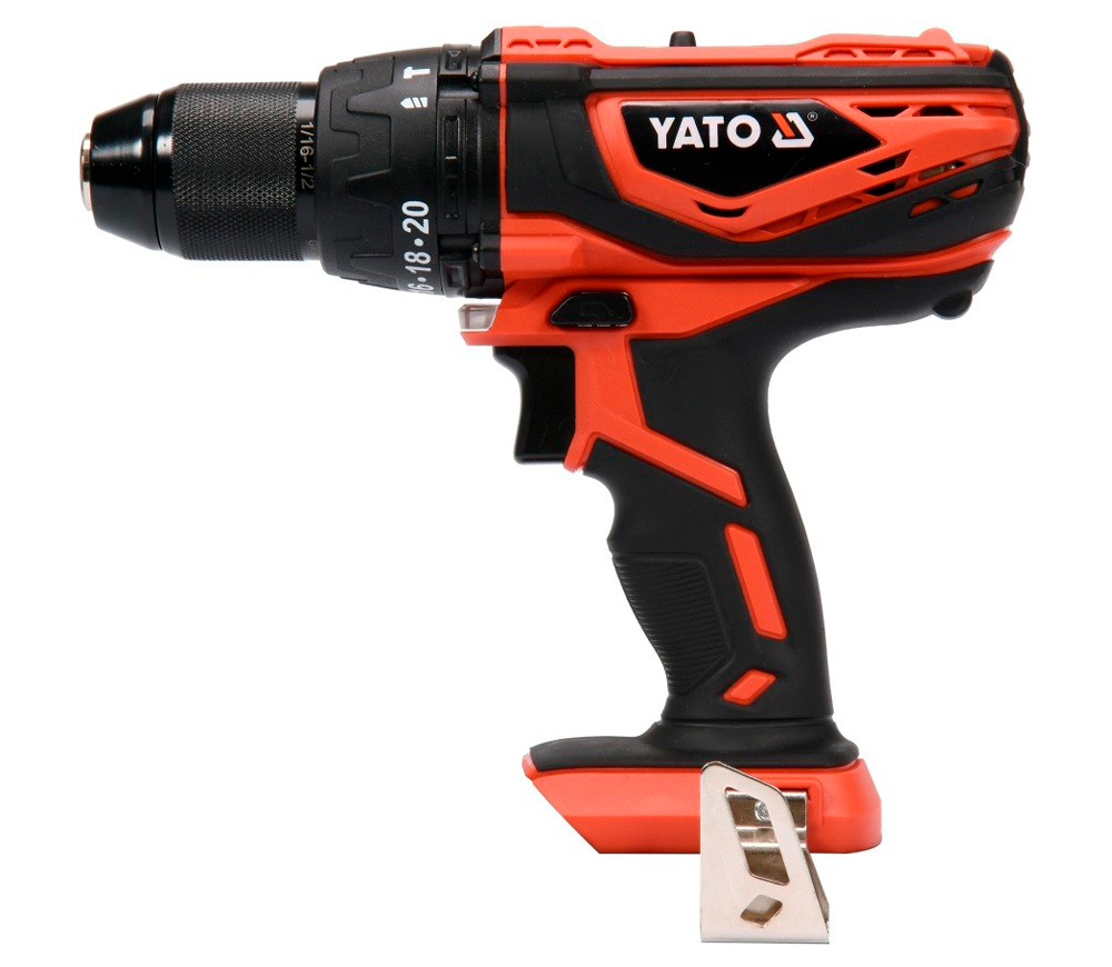 Шуруповерт аккумуляторный (без аккумуляторов) YATO YT82787 18В-4