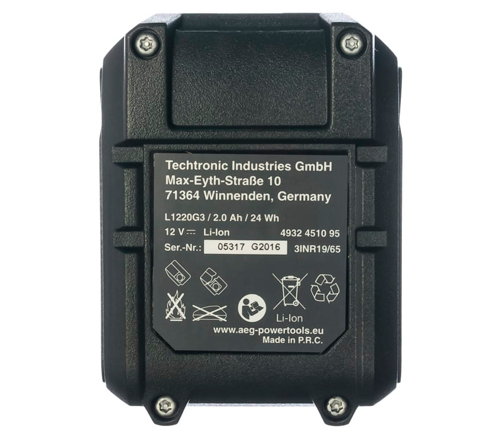 Acumulator AEG L1220 G3 4932451095 Slider 12V 2Ah-4