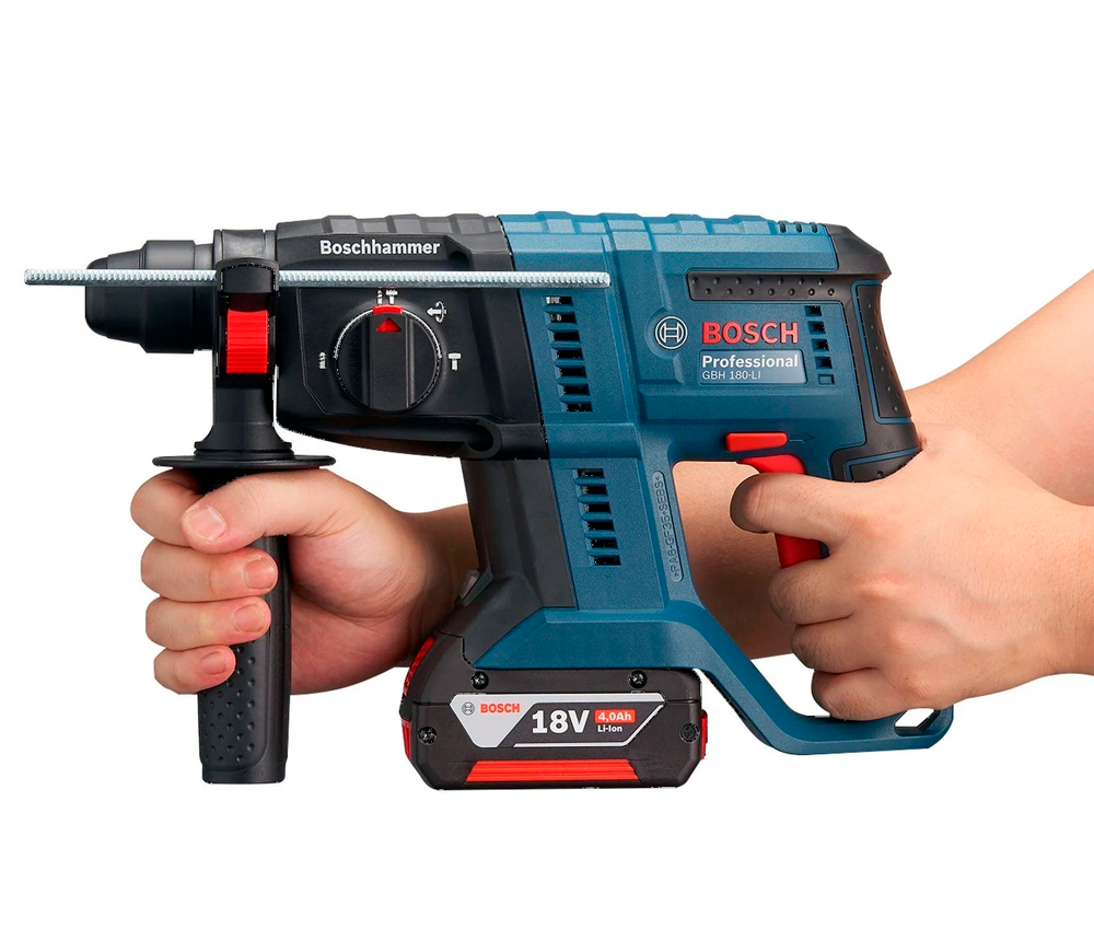 Ciocan rotopercutor cu acumulator BOSCH GBH 180-LI 2J 18V 4Ah-2