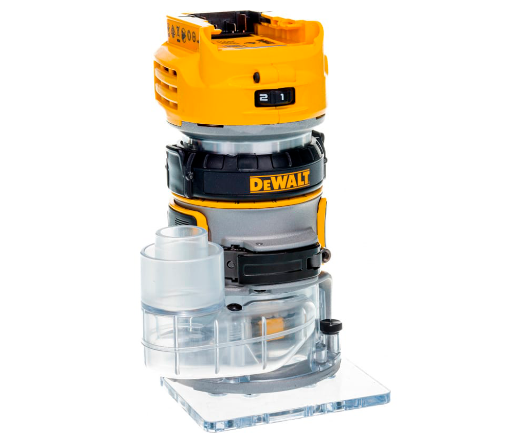 Mașină de frezat cu acumulator (fără baterii) DEWALT DCW600N 36mm 18V-4